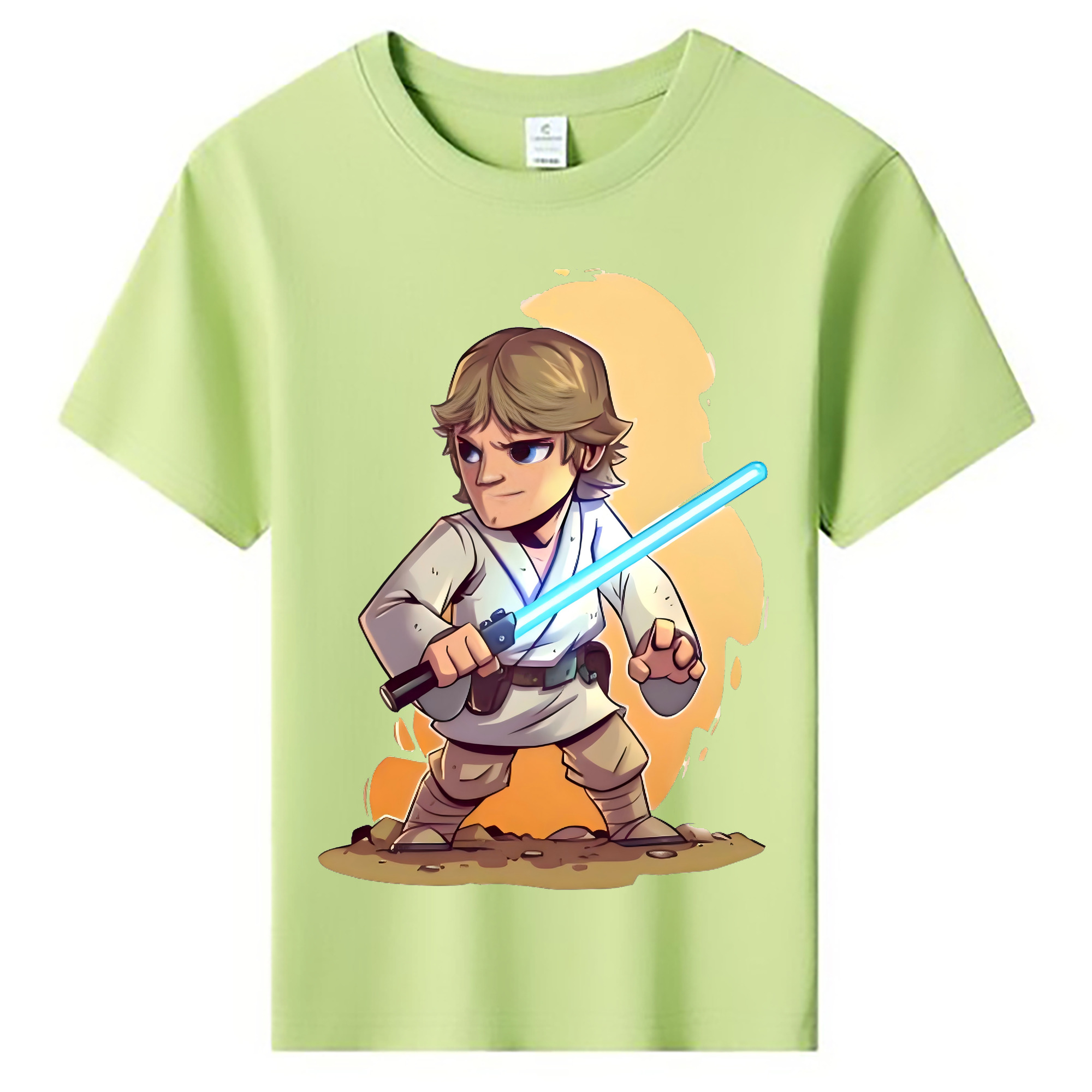 （画像用） スター・ウォーズ Star Wars 綿100％キッズTシャツ（フロントプリント）